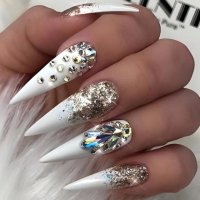 👑 💗Комплект Разкошни Press-on Изкуствени Нокти 24 броя 💋 КОД : nail865💗 👑 💋 ➡️ 😱Уникалниииии , снимка 1 - Продукти за маникюр - 44496185