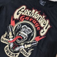 Тениска Gas Monkey Garage, снимка 2 - Тениски - 33759307