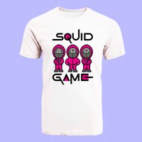  Тениски от сериала Squid Game Игра на калмари 8 модела Мъжки и детски, снимка 4 - Тениски - 34932956