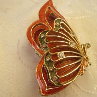 пеперуда - красива кутия, малка, снимка 4 - Други ценни предмети - 31804965