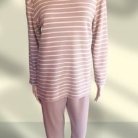 Ватирана памучна пижама - код 713, снимка 1 - Пижами - 38755520