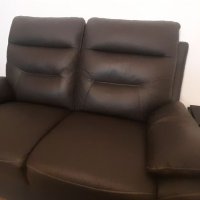 Нова холна гарнитура от еко кожа, с възможност за безплатна доставка, снимка 1 - Дивани и мека мебел - 42561453