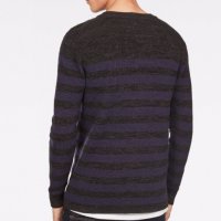 G-STAR Dadin stripe r knit l/s - страхотен мъжки пуловер, снимка 3 - Пуловери - 31400170