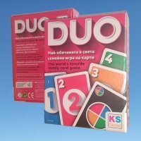 Семейна игра DUO - Карти за игра , снимка 4 - Игри и пъзели - 42813418