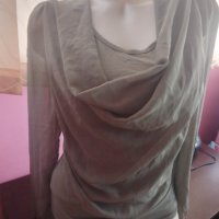 Сива блузка🩶, снимка 1 - Блузи с дълъг ръкав и пуловери - 40836118
