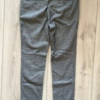 НОВИ оригинални сиви Slim Fit панталон MASSIMO DUTTI размер 44 ; US-34, снимка 5 - Панталони - 42444874