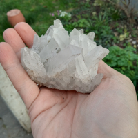Друза от планински кристал и пирит, снимка 5 - Декорация за дома - 44795420