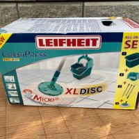 Моп с кофа - Leifheit Disc Mop Combi Press, снимка 4 - Други стоки за дома - 42418742