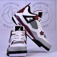 Nike Jordan Retro 4 PSG, Pure Money, Black Canvas, снимка 4 - Спортни обувки - 39215036
