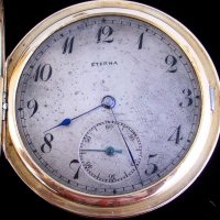 Златен джобен часовник Eterna SCHILD FRĖRES, снимка 10 - Антикварни и старинни предмети - 29195064