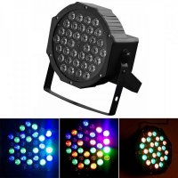 LED диско клубна парти лампа прожектор RGB 18 /36 /LED, снимка 2 - Прожектори - 33925569