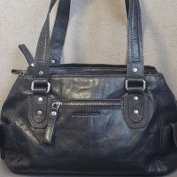 Дамска чанта SPIKES & SPARROW естествена кожа , снимка 1 - Чанти - 44240434