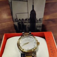 CaraVelle New York - Дамски часовник с циркони, снимка 1 - Дамски - 40825788