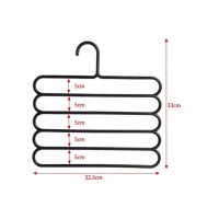 МУЛТИФУНКЦИОНАЛНА ПЛАСТМАСОВА ЗАКАЧАЛКА ЗА ПАНТАЛОНИ - код  5 отделения - ПЛАСТМАСОВА, снимка 6 - Органайзери - 34225551