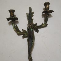 бароков свещник за стена , снимка 3 - Антикварни и старинни предмети - 39663251