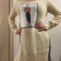 NA-KD дамски пуловер туника , снимка 2 - Блузи с дълъг ръкав и пуловери - 39703014