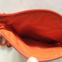 чанта естествена кожа оранжава, снимка 3 - Чанти - 36424019