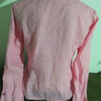 Розова елегантна риза с дълъг ръкав,Promod,L, снимка 2 - Ризи - 37835503