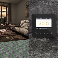 Нов Цифров термостат за електрическо подово отопление с WIFI График дом, снимка 4 - Други стоки за дома - 42366337