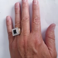 Златен мъжки пръстен "Св.Георги" -14К, снимка 3 - Пръстени - 38166496