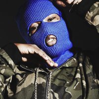 Зимна шапка маска - Blue Balaclava, снимка 1 - Шапки - 30397874