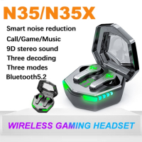 Блутут слушалки N35X, снимка 1 - Bluetooth слушалки - 43315620