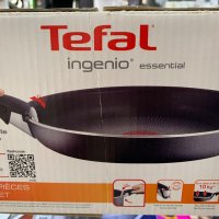 Комплект съдове за готвене 3 части Tefal Ingenio , 24+24см, снимка 3 - Съдове за готвене - 44417324