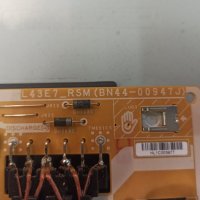 Захранване L43E7_RSM(BN44-00947J) от Samsung UE43RU7179U, снимка 2 - Части и Платки - 36912535