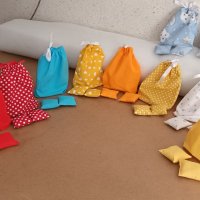 Текстилни памучни торбички за подаръци, снимка 13 - Други - 31003657