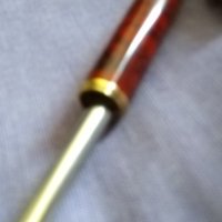 Дебела маркова метална химикалка ролер Кардура дебел пълнител, снимка 9 - Други - 42134362