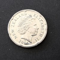 Монета. Нова Зеландия. 20 цента. 2006 година., снимка 4 - Нумизматика и бонистика - 36621207