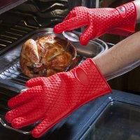 Силиконова ръкавица за горещо с 5 пръста Силиконова ръкавица за горещо с 5 пръста Силиконова ръкавиц, снимка 7 - Прибори за хранене, готвене и сервиране - 39955230