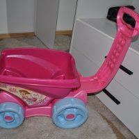 Розова количка Megs bloks за лего и др. играчки, снимка 4 - Играчки за стая - 39600589