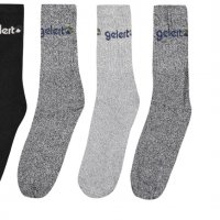 1146	Комплект от 4 вълнени дебели мъжки чорапи GELERT размер 41-46