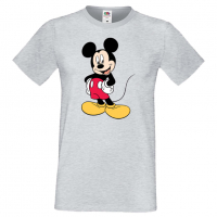 Мъжка тениска Mickey Mouse 8 Подарък,Изненада,Рожден ден, снимка 5 - Тениски - 36576516