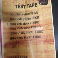 18 см. Test tape / Тест ролка. Emi tape 19/2 писти., снимка 4 - Други музикални жанрове - 39492886