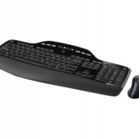 2 в 1 Комплект клавиатура и мишка Безжични Logitech MK710 Модерни компактни и удобни, снимка 3 - Клавиатури и мишки - 34934125