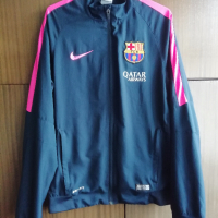 FC Barcelona Nike оригинално футболно спортно горнище яке, снимка 1 - Спортни дрехи, екипи - 36500465