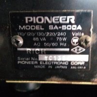 Усилвател Pioneer sa500a , снимка 4 - Ресийвъри, усилватели, смесителни пултове - 40784222