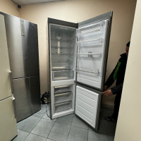 Хладилник Германия инокс , снимка 2 - Хладилници - 44589401