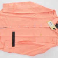 Дамска риза от памук в оранжев меланж Sir Raymond Tailor - L, снимка 5 - Ризи - 42822043
