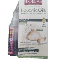 BIOBLAS BOTANIC OILS GARLIC SHAMPOO ANTI HAIR LOSS ШАМПОАН С ЧЕСЪН ПРОТИВ КОСОПАД 360 МЛ + БАЛСАМ , снимка 2 - Продукти за коса - 42828768