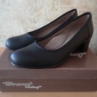 Черни нови дамски обувки  №41, снимка 3 - Дамски елегантни обувки - 38510643