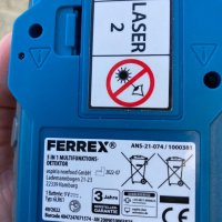 Ferrex Германия 5v1 - Лазерен детектор, снимка 6 - Други инструменти - 39955702