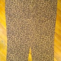 Еластични дънки в леопардов принт / леопардова шарка "Time & Tru"® / голям размер , снимка 2 - Дънки - 31205617