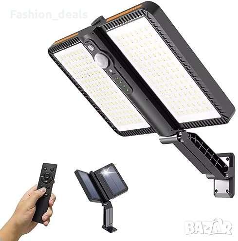 Нови Водоустойчиви 218 LED Слънчеви светлини за външна градина 4400mAh , снимка 1