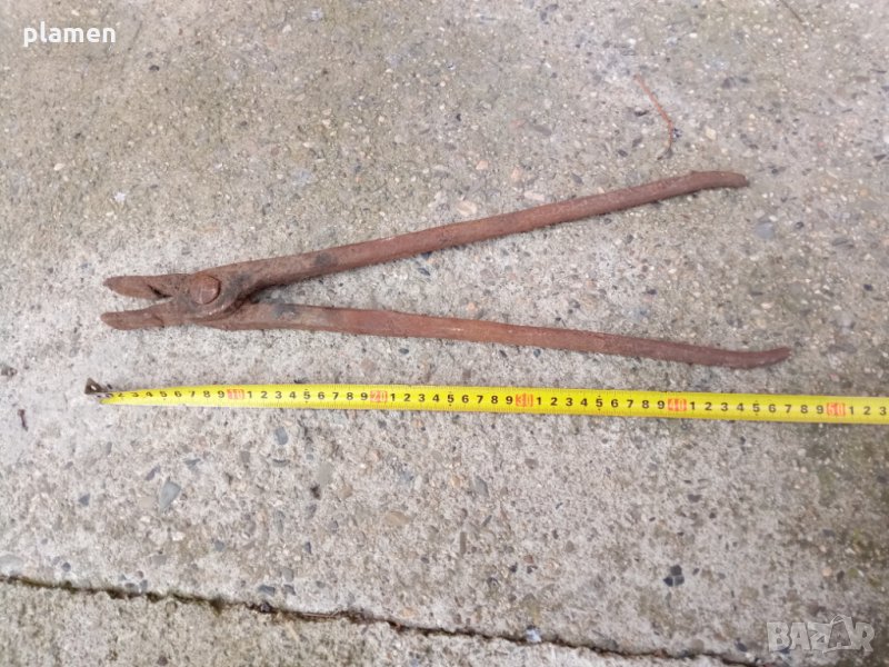 Стари ковашки клещи, снимка 1