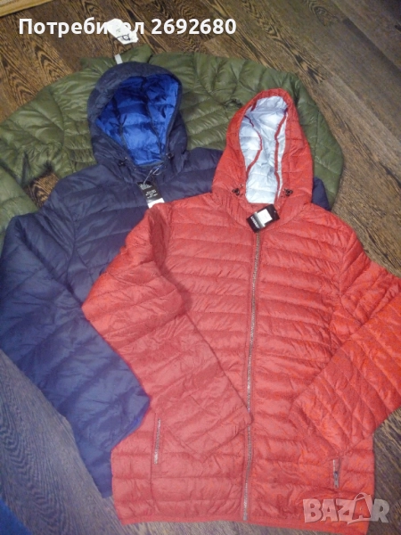 Нови с етикет олекотени мъжки якета  L-ка, снимка 1