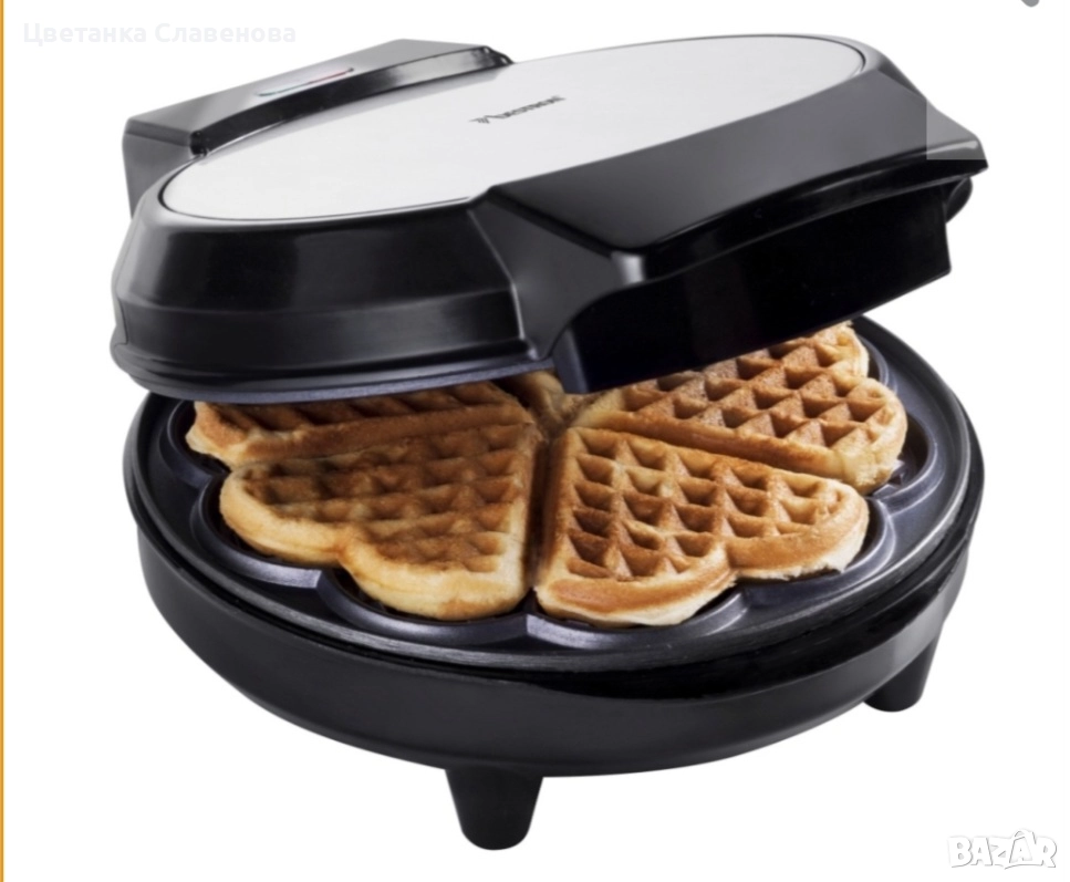 Гофретник Bestron AWM700S   700W, снимка 1