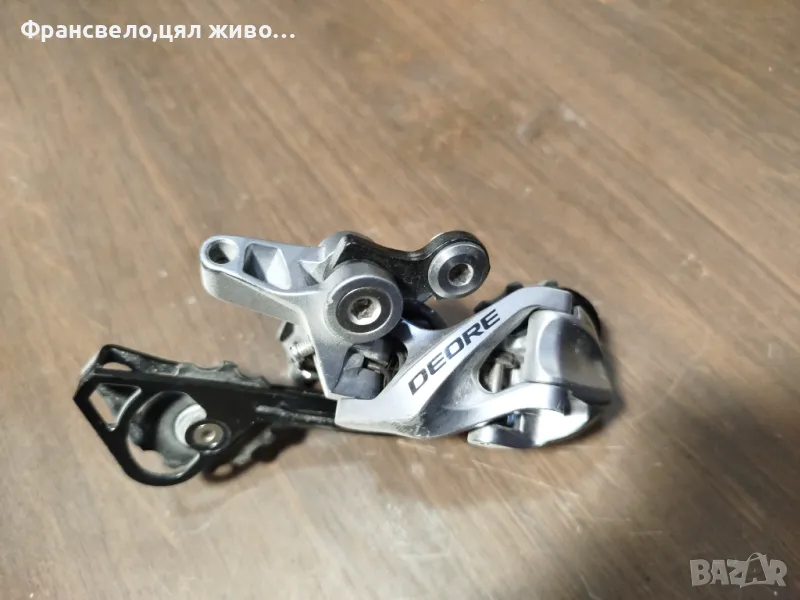 Дерайльор 10 скорости за велосипед колело Shimano deore rd m 610, снимка 1